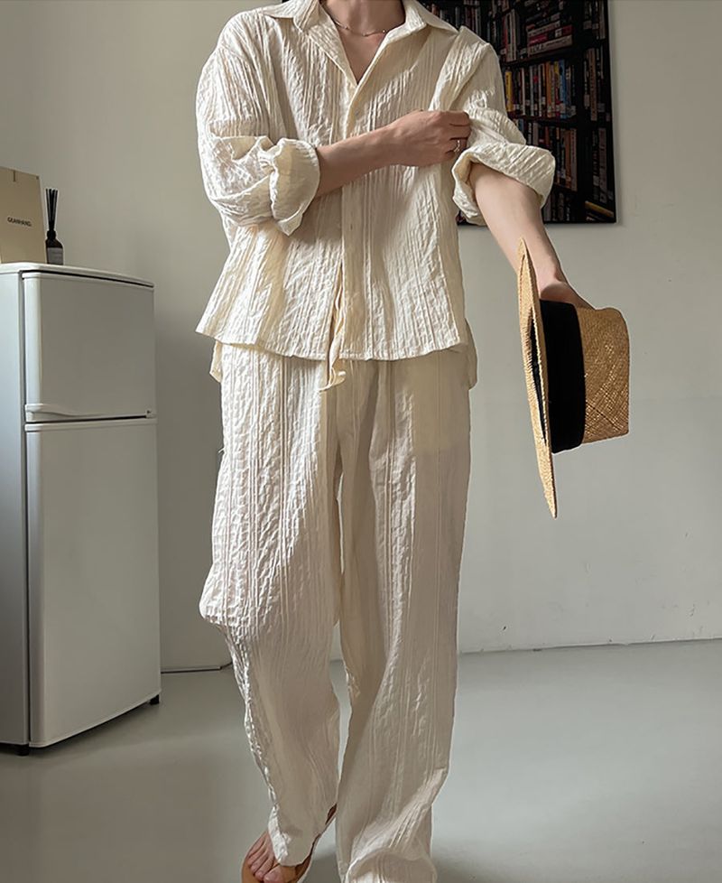 Summer Haruha Linen Setup (2 color)