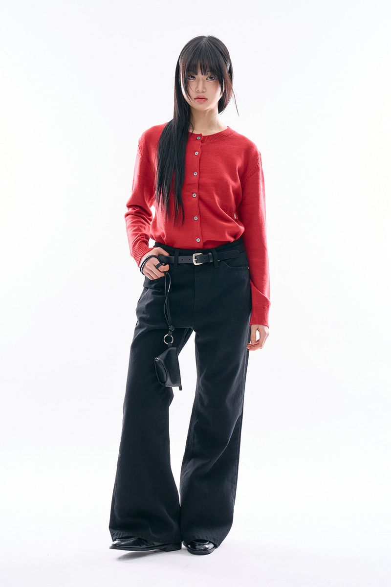 Noas button-up knit cardigan