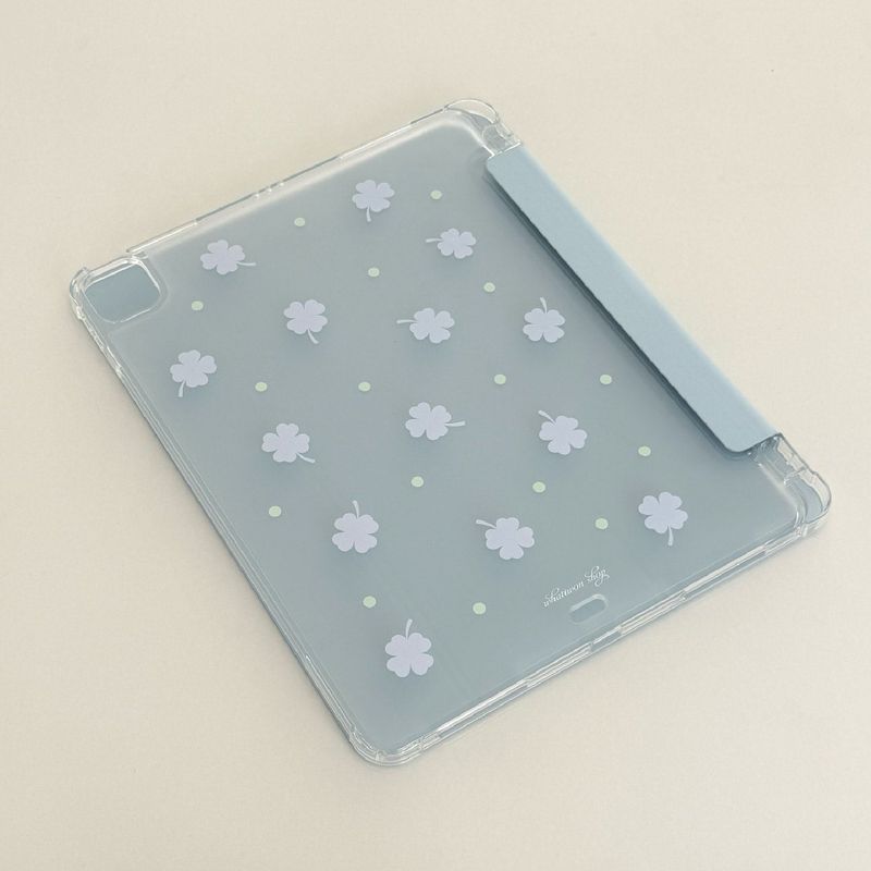 BLUE CLOVER IPAD CASE