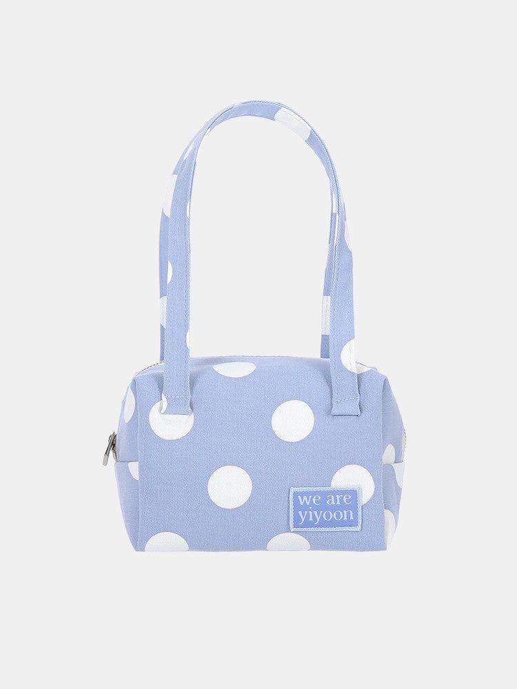 we are yiyoon（ウィアーイユン）の「Handy pouch (babyblue dot)（Bags）」