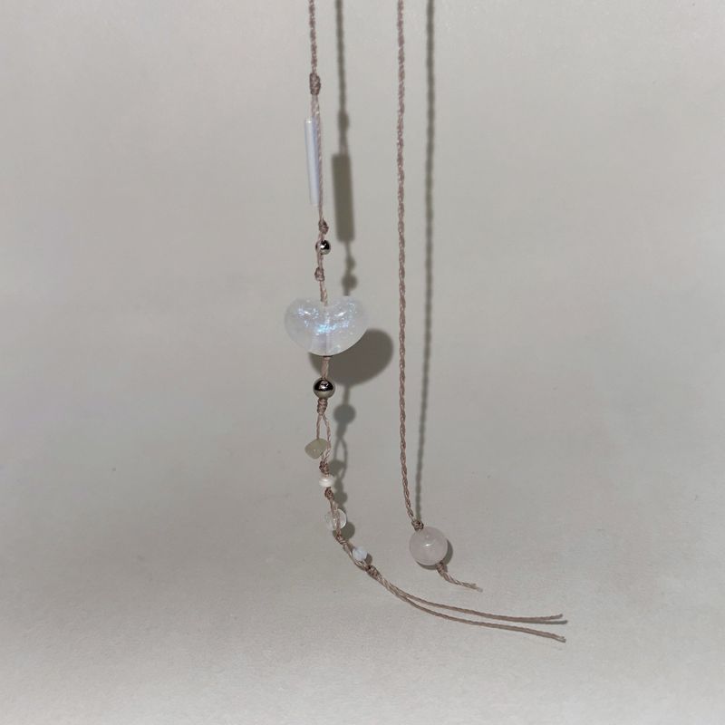 pale heart bookmark