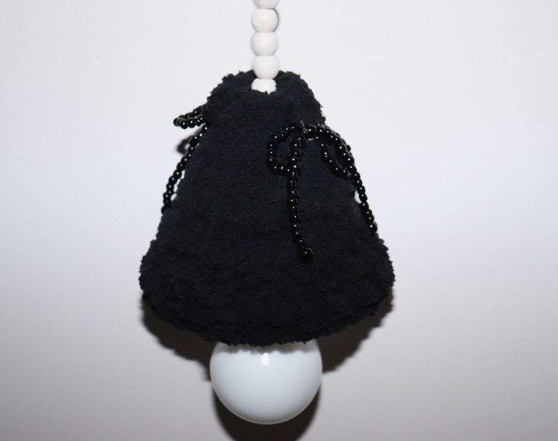 black soft ribbon light