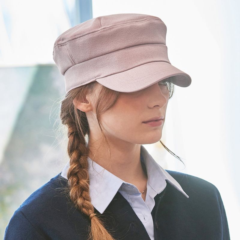 VA Cubic Stud Matroos Cap / Pink