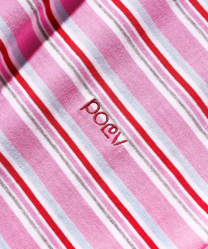 Multi Striped T-shirt - Pink