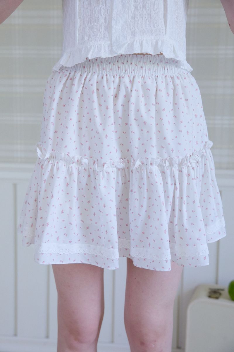 SERENE POSY MINI SKIRT