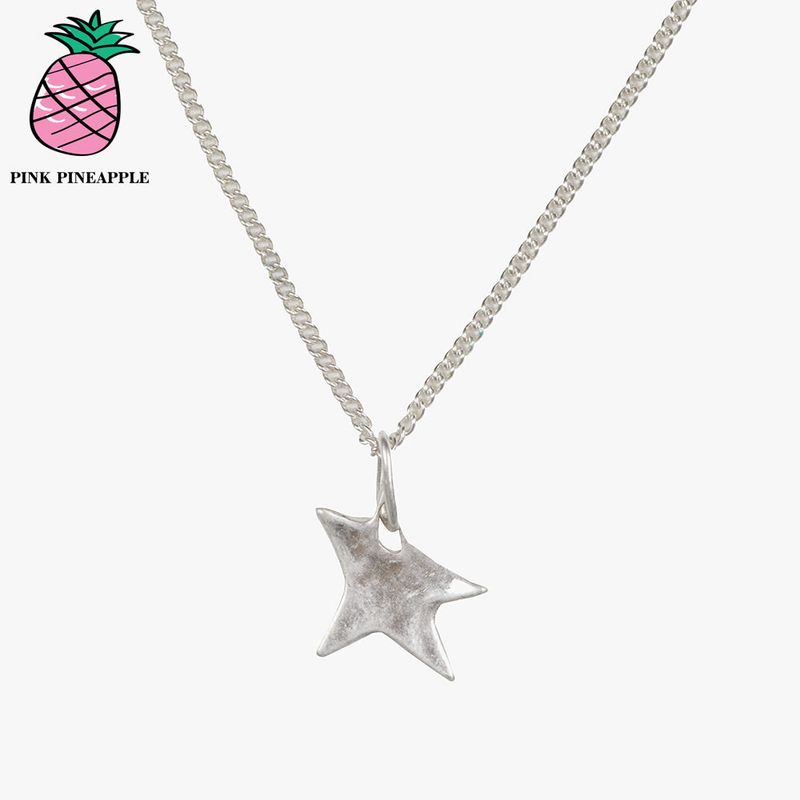 CRUSHED STAR NECKLACE