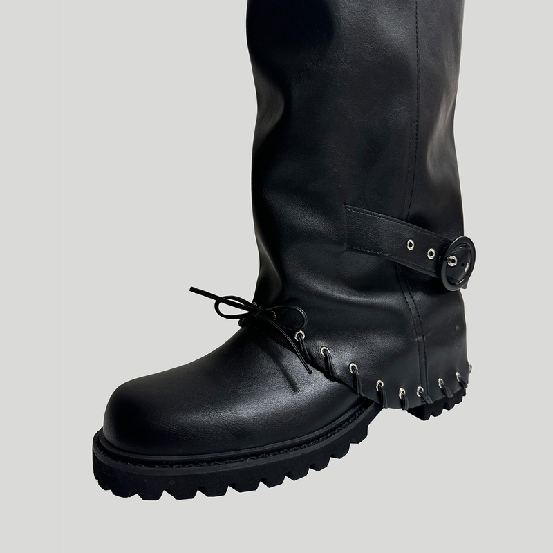 CUSTOM BIKER BOOTS