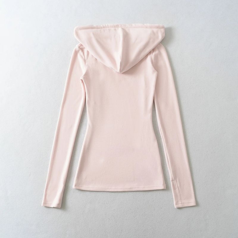 Rosie Pocket V-Neck Hood Top