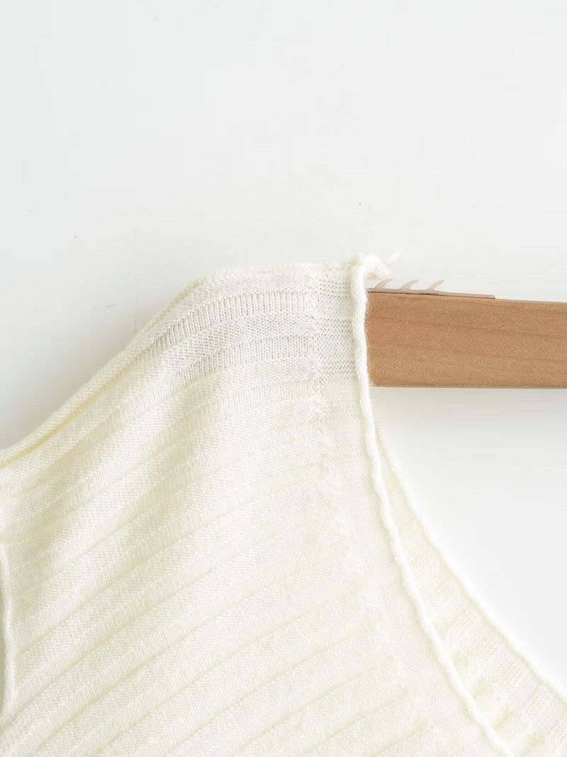 Nella Ribbed Boat Top