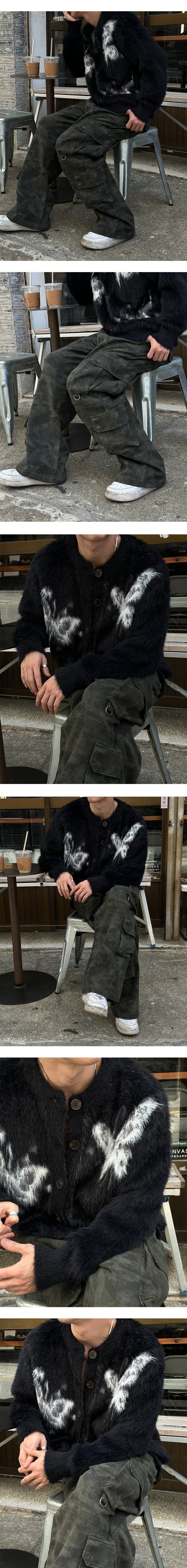 [F/W] Heavy angora fly cardigan(2color)