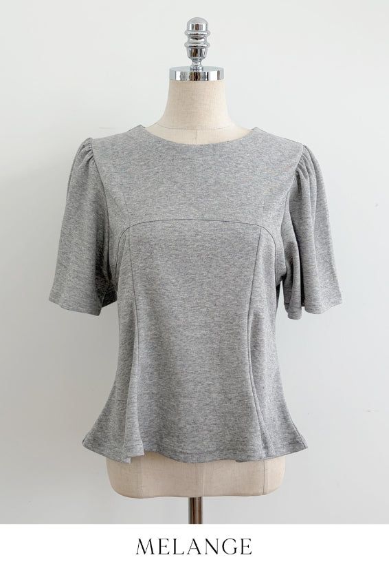 Moang Cut Puff Flare T-Shirt