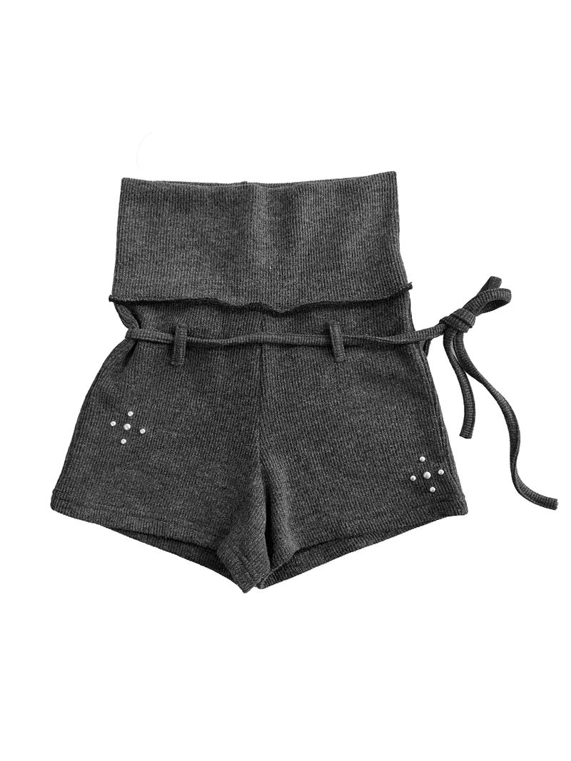 polding stud string shorts(2 color)