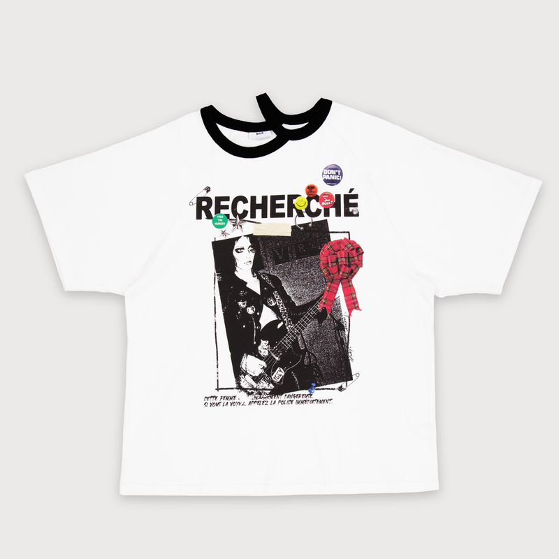  CHOKER ROCK T-SHIRT WHT