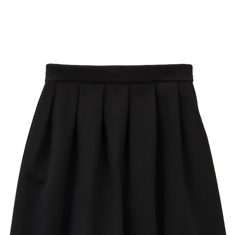 BASIC MIDI PLEATS SKIRT