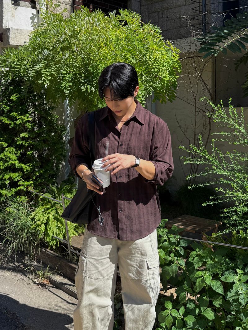 Mark deep check shirt