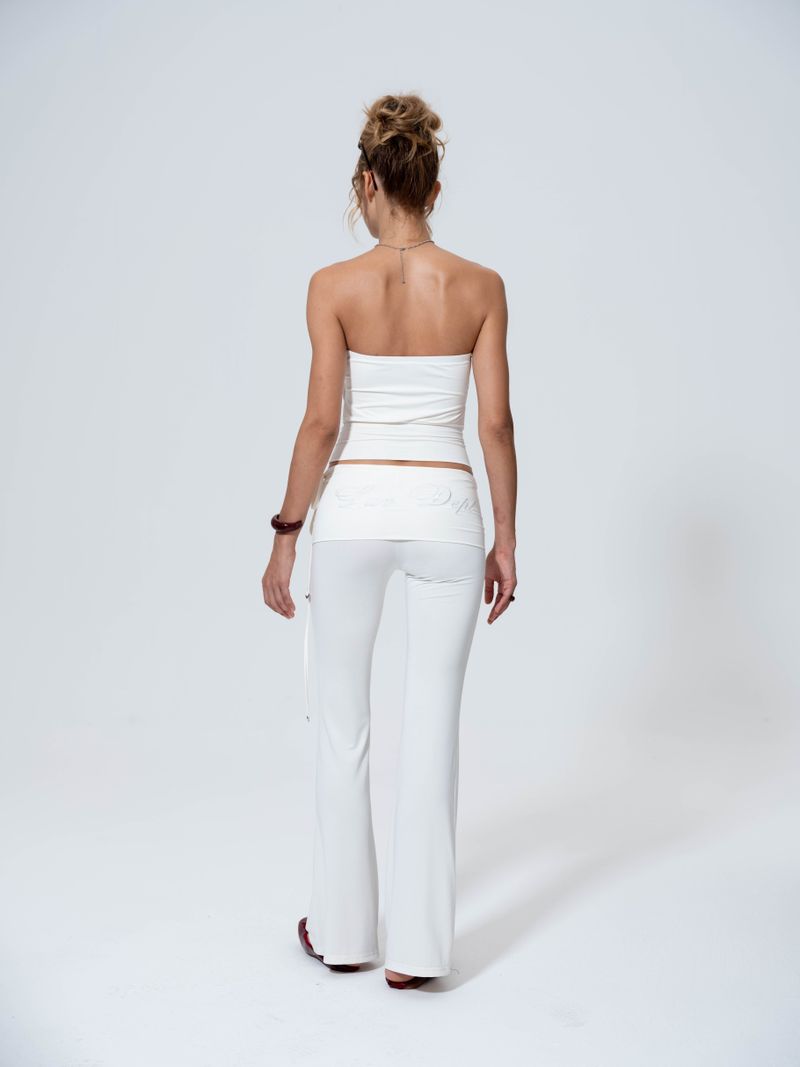 Luv Dept / Cloud-Soft Foldover Flare Pants
