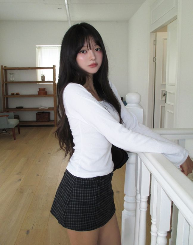 Kael Classic Check Skirt Pants