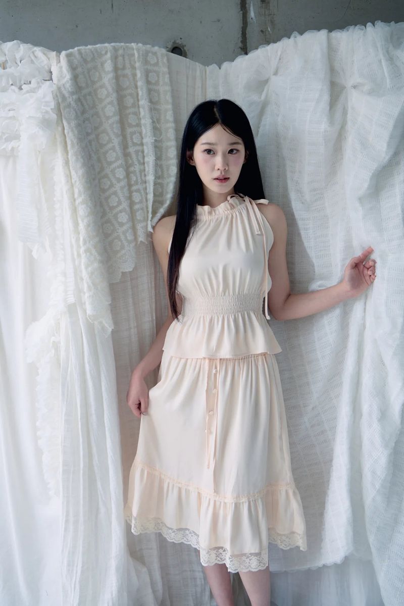 Belle skirt (Apricot)