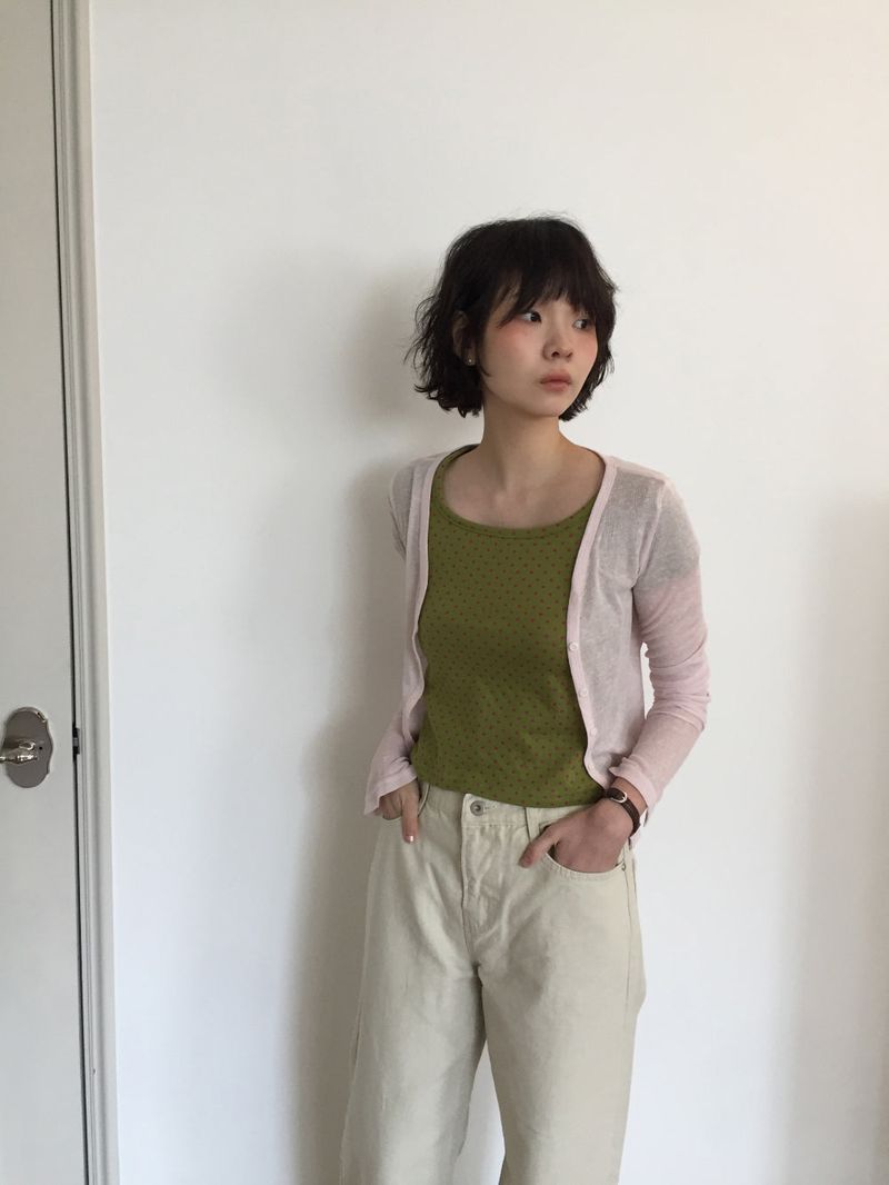 Petal Sheer Cardigan (2color)