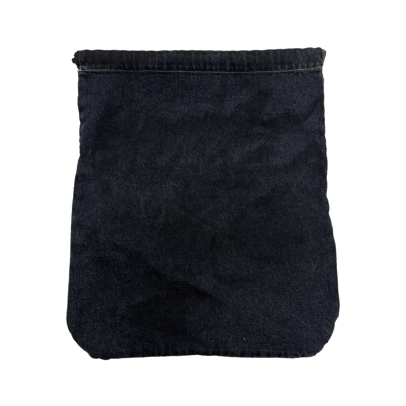 denim rope gym sack