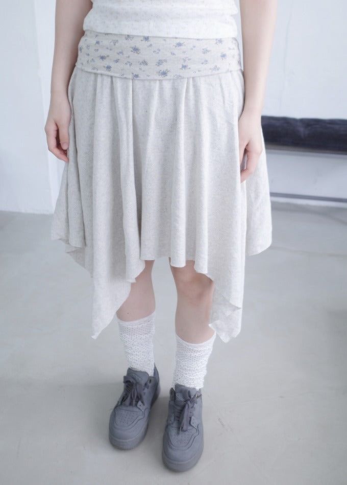 myorang(ミョラン)の「フローラルフォールディングアンバルスカート(2color)(Skirts)」