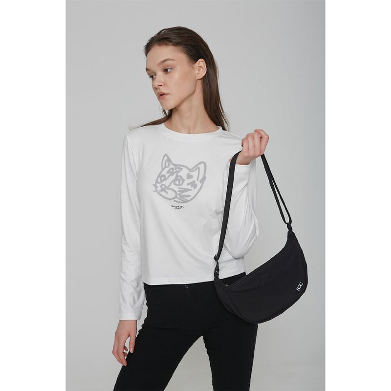 Metal Hobo Bag_Black