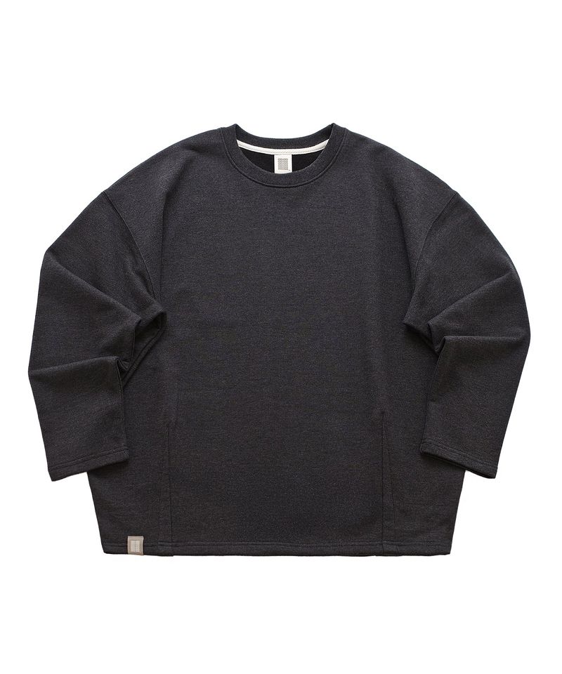 A NOTHING(アナッシング)の「ヘビーテリーバルーンスウェットボックスTシャツ(トップス)」