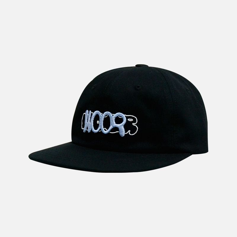 W' FLAT CAP (BLACK)