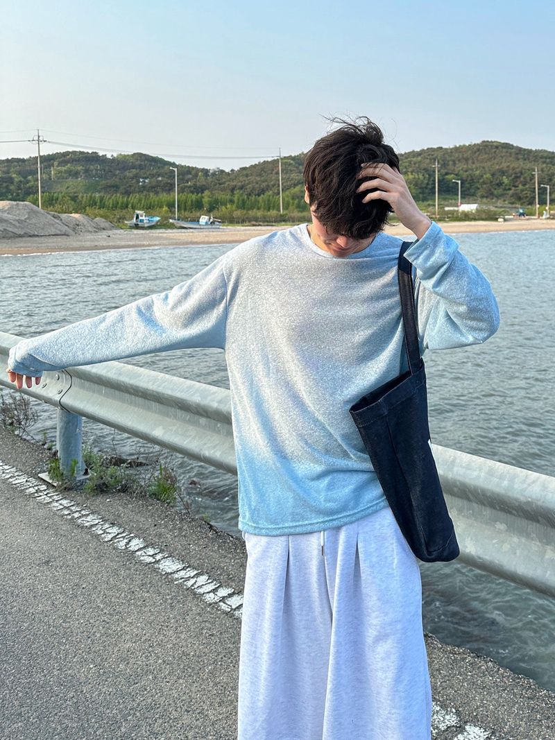 HM Linen loose fit long sleeve