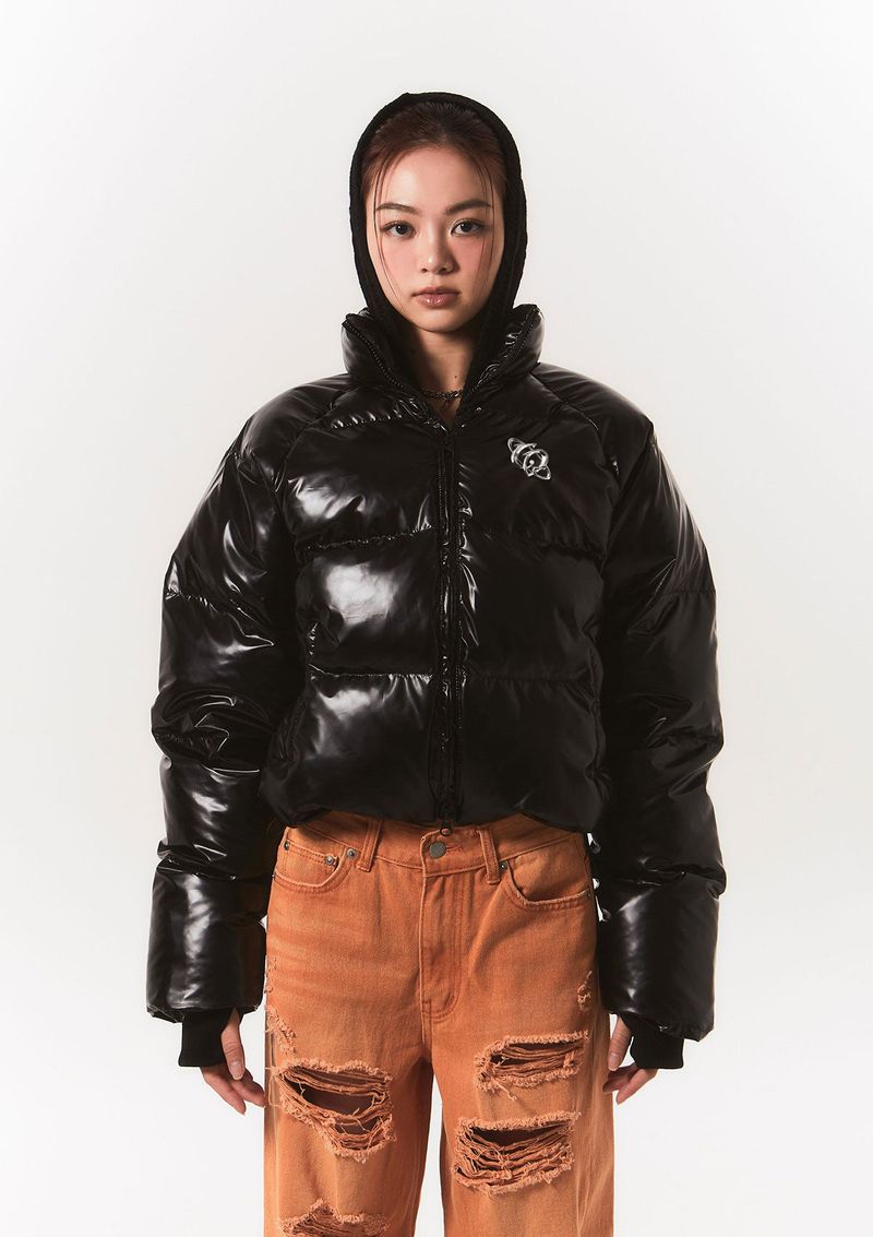 CHERRYQUIRI（チェリーキュリー）の「high beam puffer jk - black（Jackets/Outerwear）」