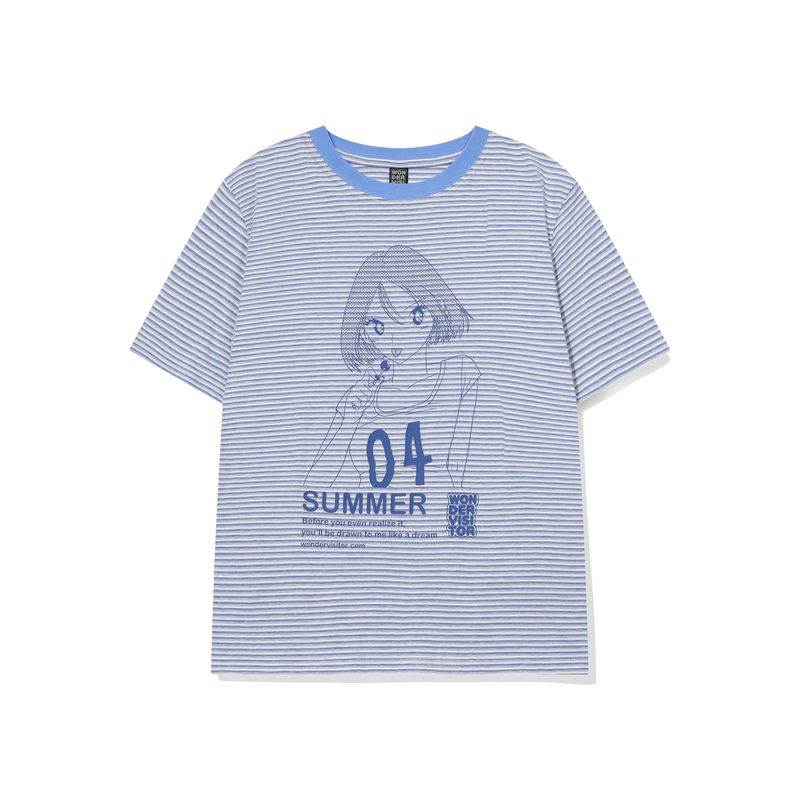 SUMMER pfp T-shirt [Blue] 