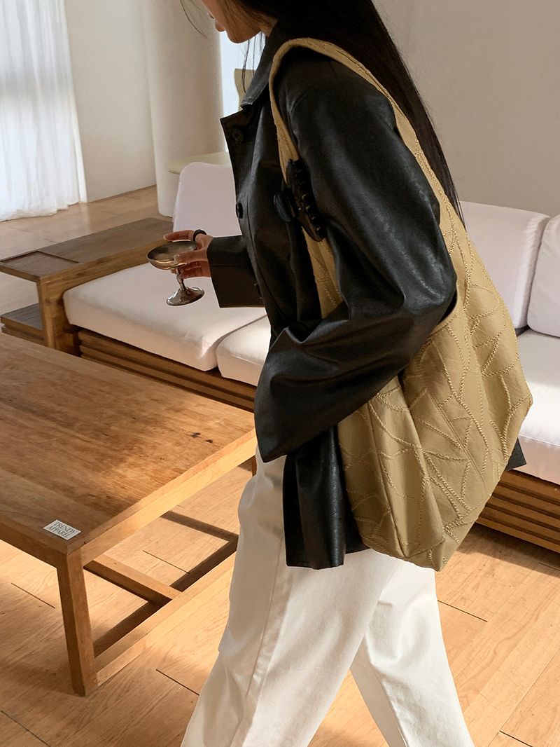 [MADE] Blending leather jacket