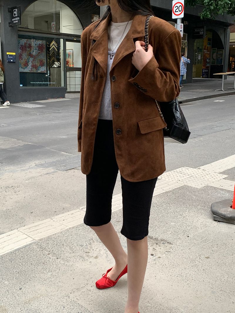 [MADE] Monne suede jacket