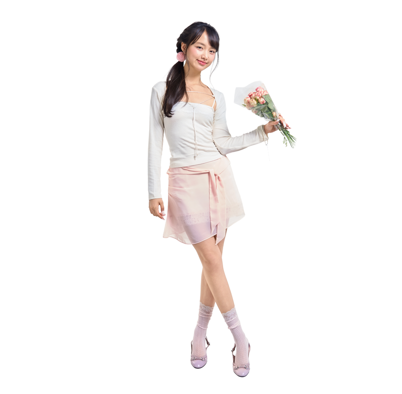 LILY LACE BOLERO SET-UP [IVORY]