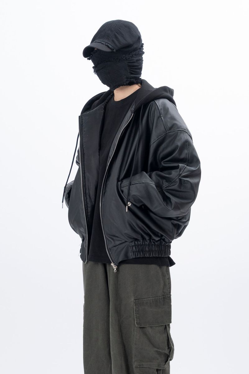 Kiria Leather Flight Jacket