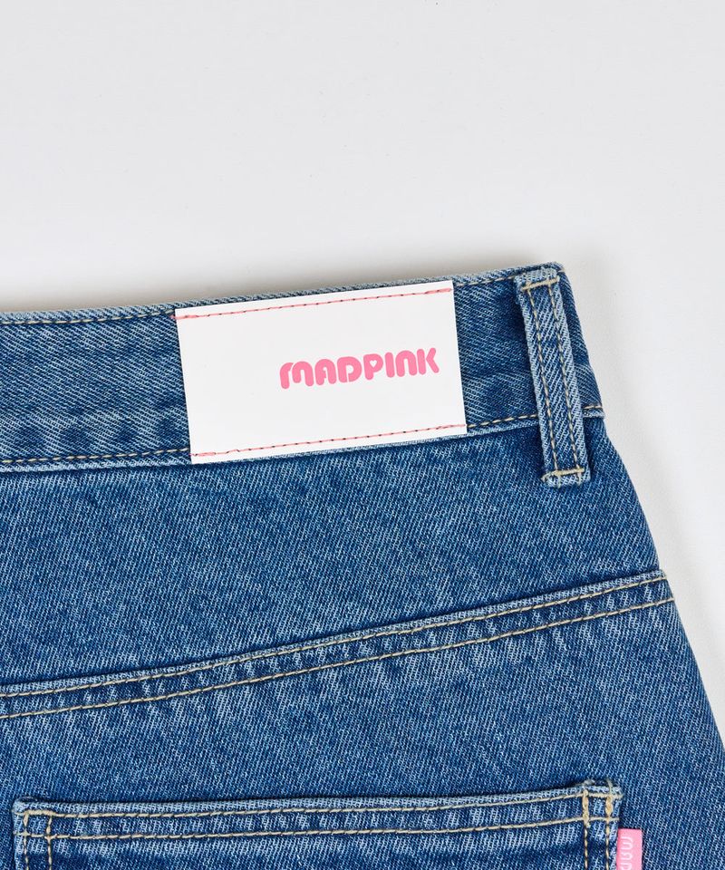 MP HALF CUTTING DENIM PANTS