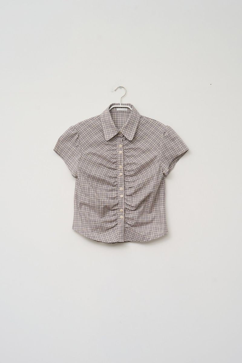 (W) Picnic Shirring Shirt