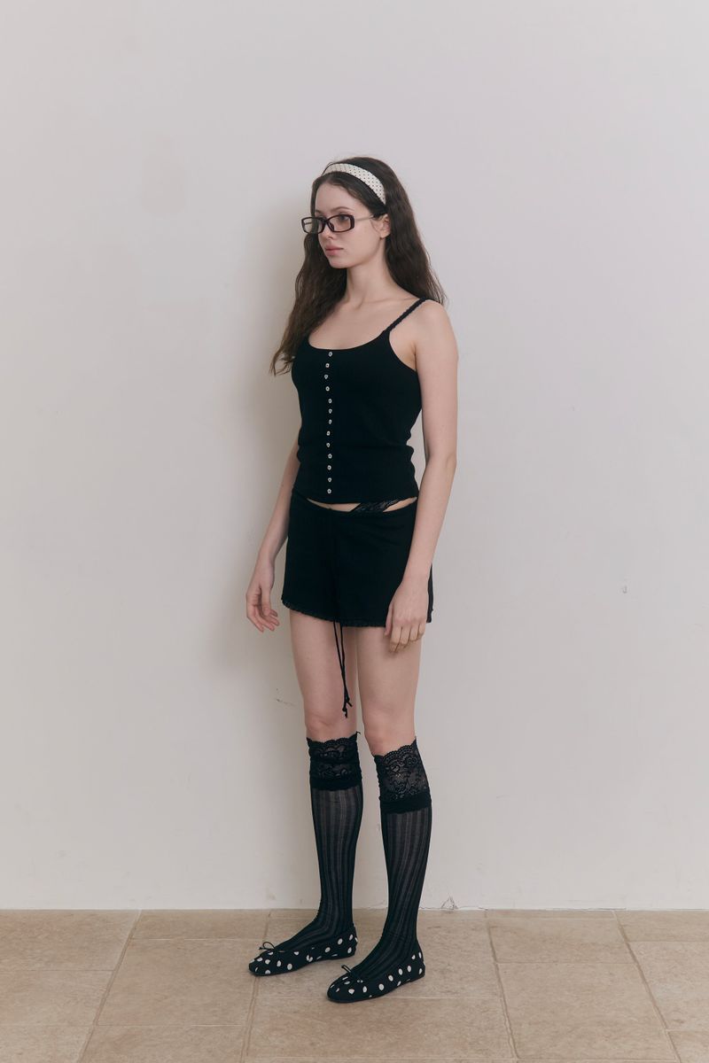 Sweet Dreams Lace Shorts (Black)