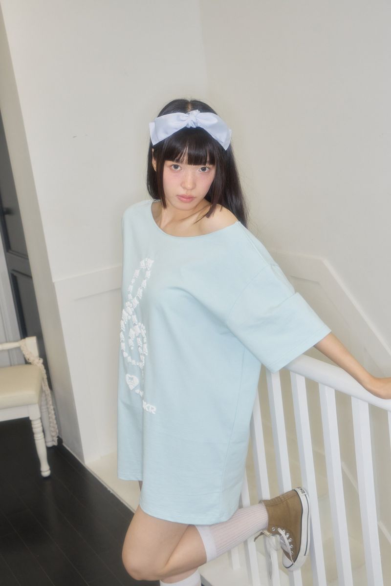 キリスカルノートオフショルダーボクシートップ (MINT)