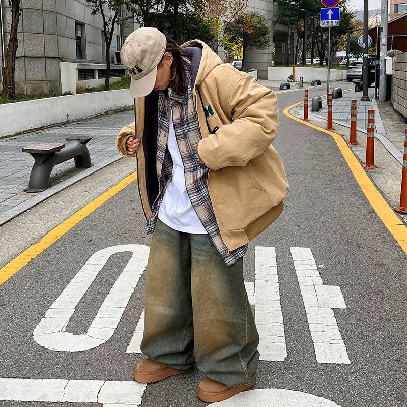 HundoP(ハンドピー)の「Over Vintage Hooded Padded Jumper (6 ounces)(Jackets/Outerwear)」