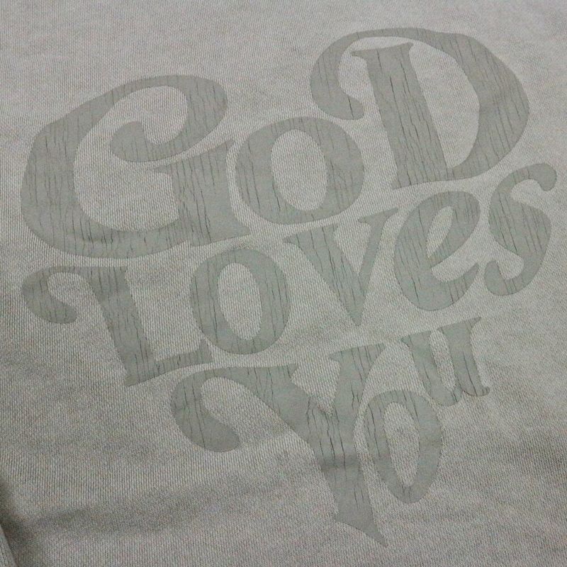 God Loves You Vintage grunge Sweat