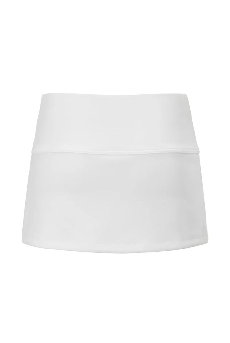 【即日発送】Athletic slit skirt - white 