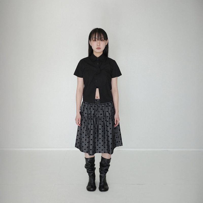 eseoe（イソイ）の「70mm ポルカドットスカート（スカート）」