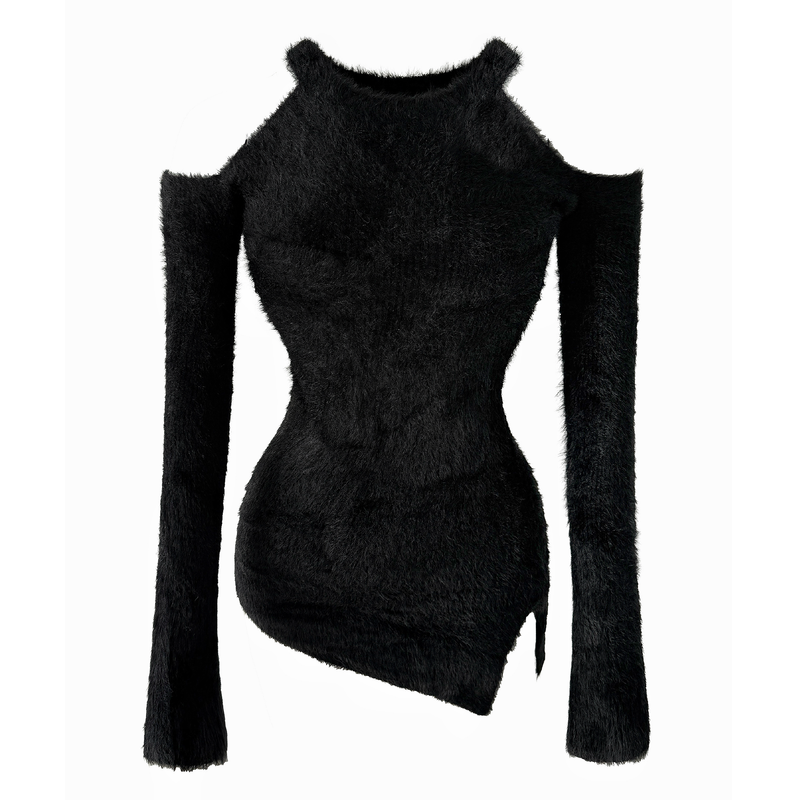 SOUL'S COLOR（ソウルズカラー）の「Claire holter neck slits ops (2color)（Dresses）」