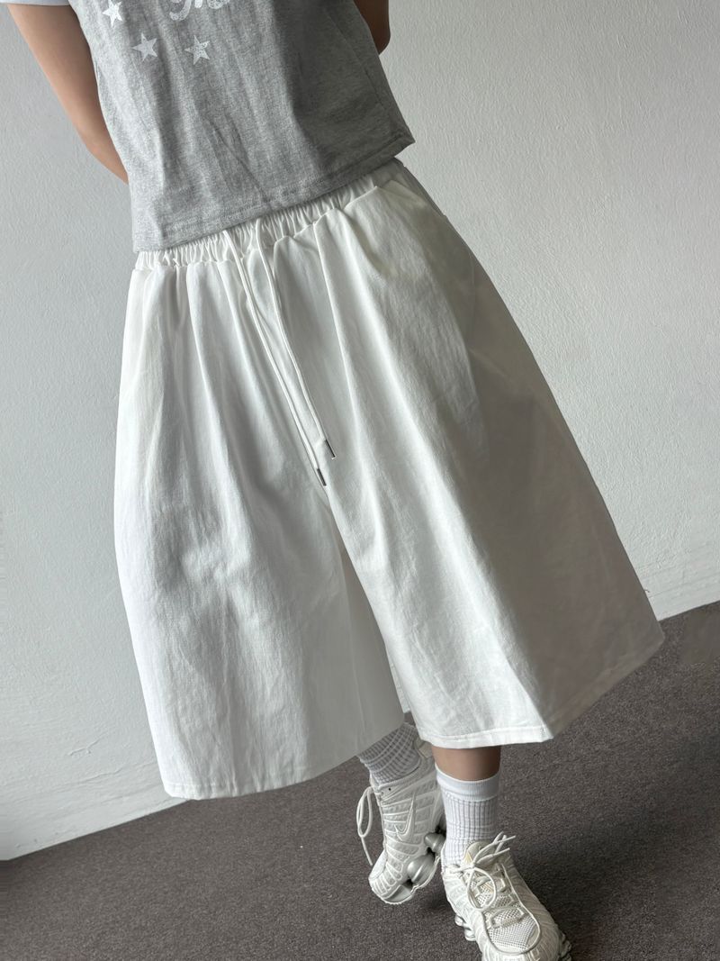 Mighty Hip Patch Back Tab Bermuda Shorts 2color