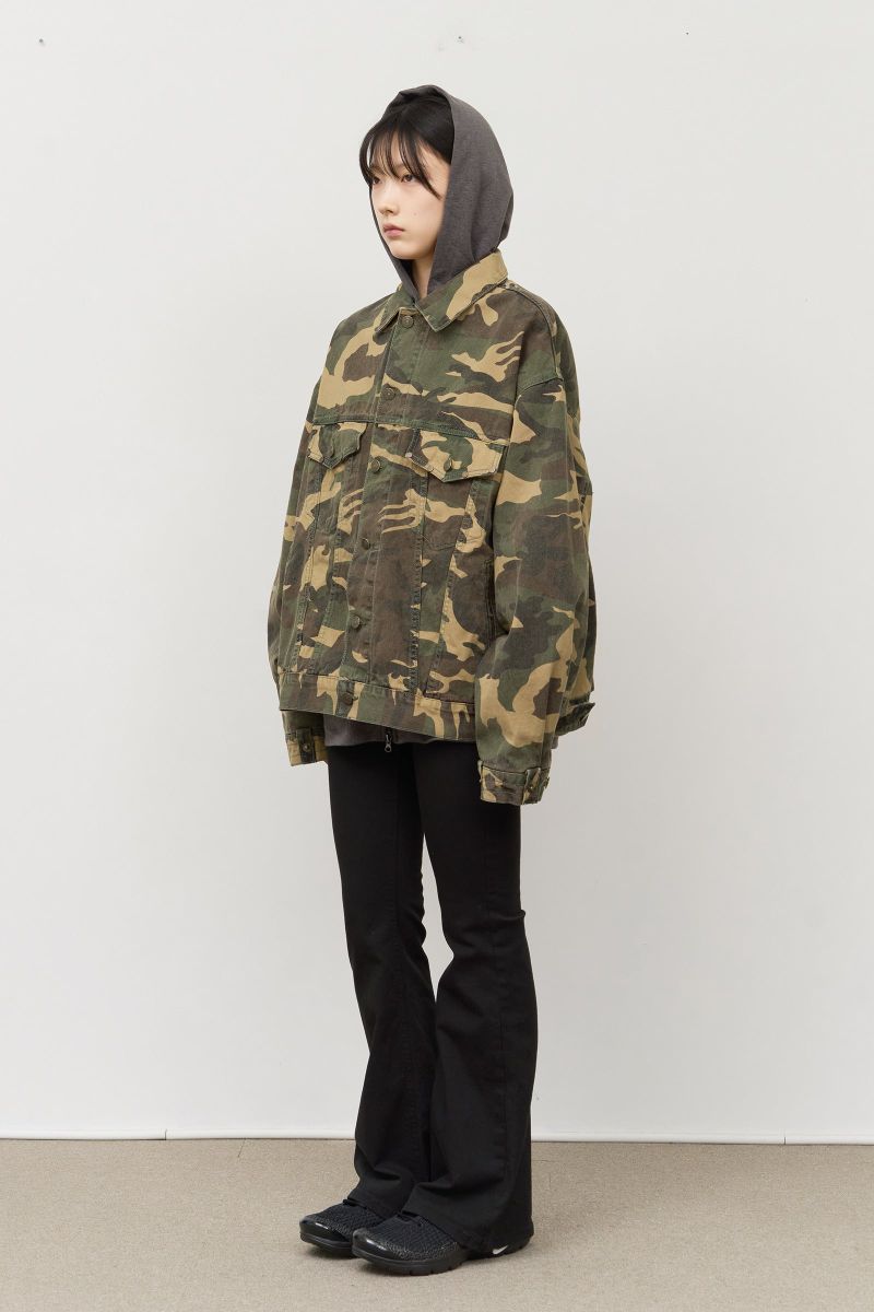 Jacky Camo Stud Jacket