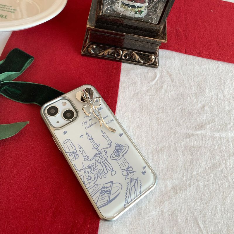 [MADE][Epoxy Silver Bumper Case] Cozy Table ⋆ Milk