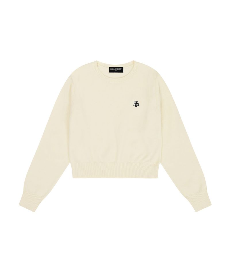 STITCH LOGO BASIC KNIT