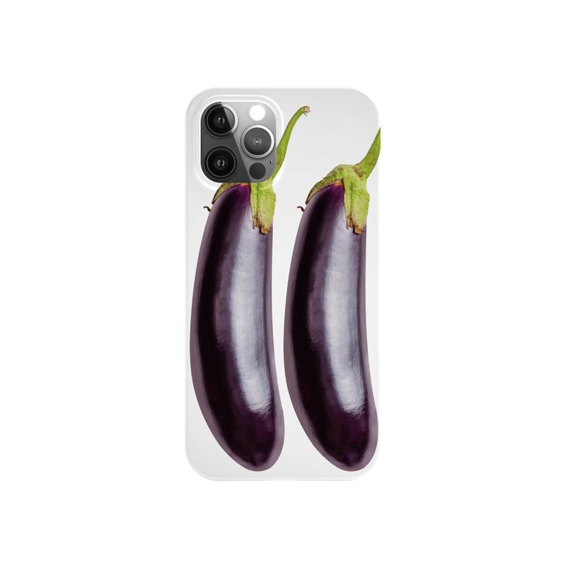 Eggplant case - jelly hard