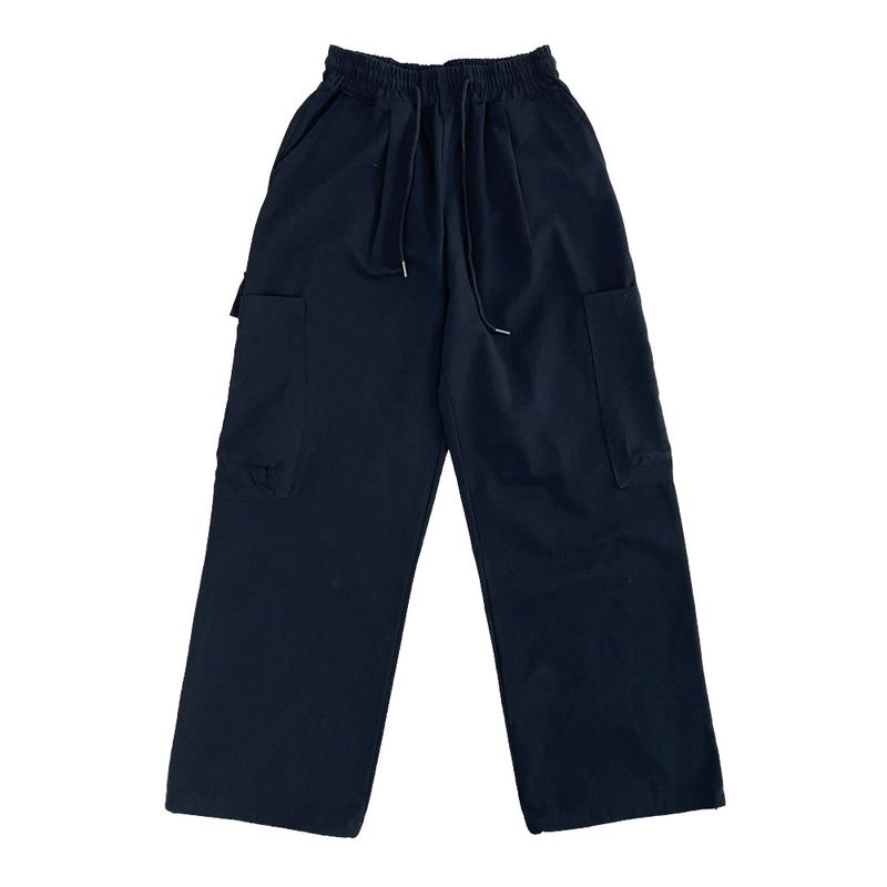 (Unisex) Snap cargo pants